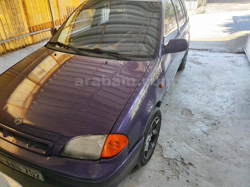 Sahibinden Suzuki Swift 1.3 GLX 1998 Model Burdur 130.000 km Bordo