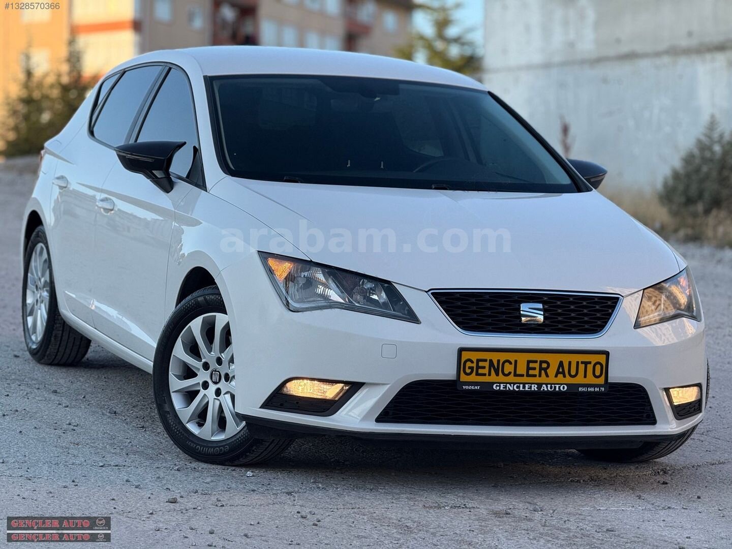 Galeriden Seat Leon 1.6 TDI Style 2016 Model Yozgat 174.000 km Beyaz 3