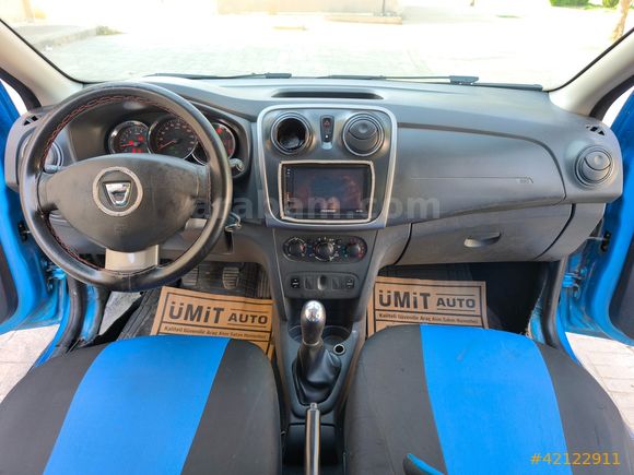 ÜMİT AUTO/2016/DACİA/SANDERO/131.BİN KM/STEPWAY/