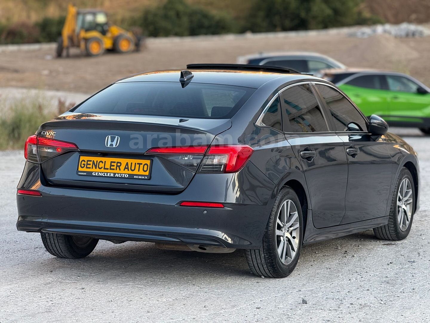 Galeriden Honda Civic 1.5 i-VTEC Eco Elegance 2021 Model Yozgat 95.000 km Gri 5