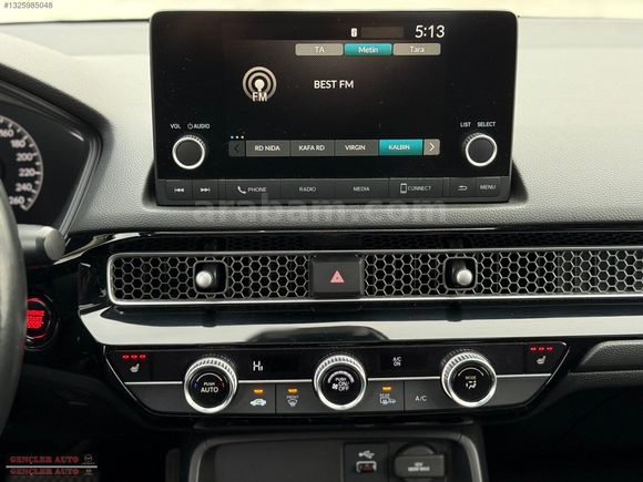 2021 CİVİC 1.5 İ-VTEC ECO ELEGANCE FAB LPG'Lİ 0.68 KREDİ İMKANI