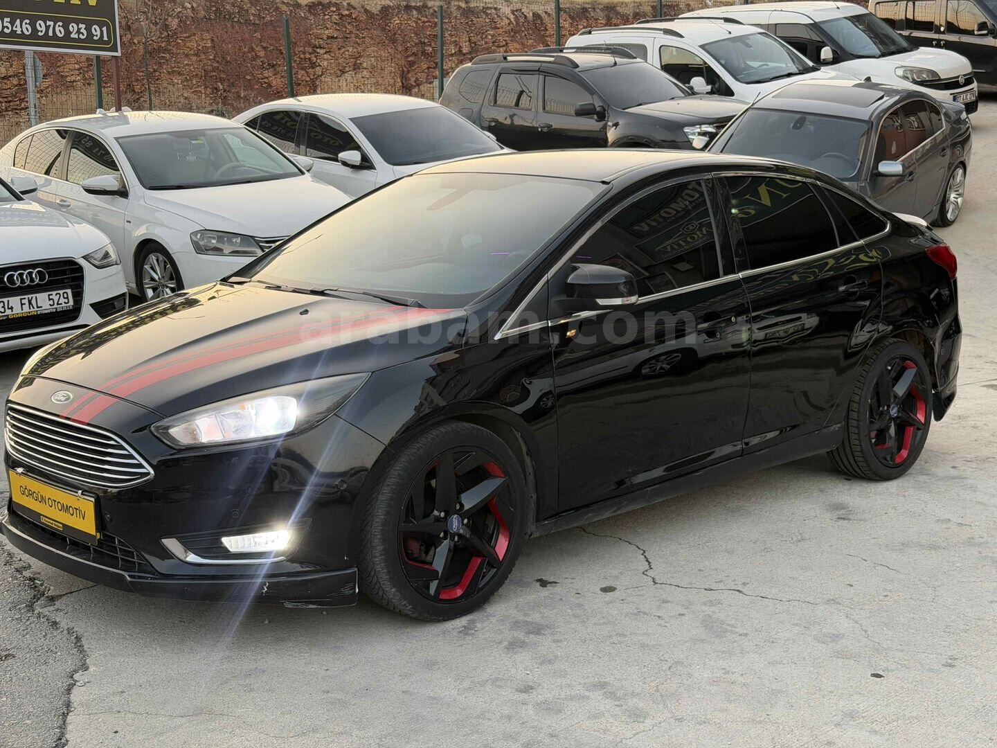 Galeriden Ford Focus 1.6 TDCi Titanium 2016 Model Gaziantep 315.000 km Siyah 6