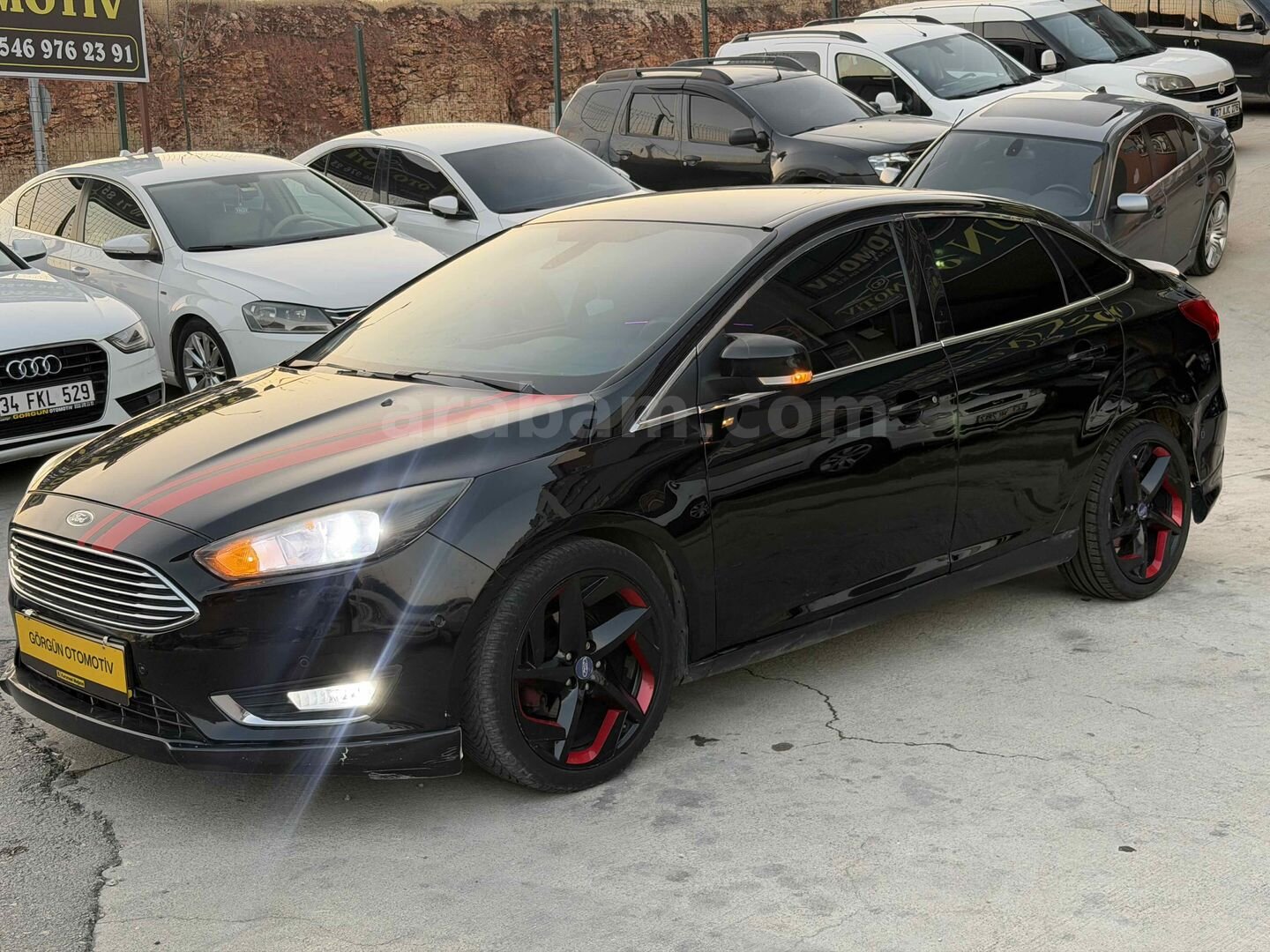 Galeriden Ford Focus 1.6 TDCi Titanium 2016 Model Gaziantep 315.000 km Siyah 7