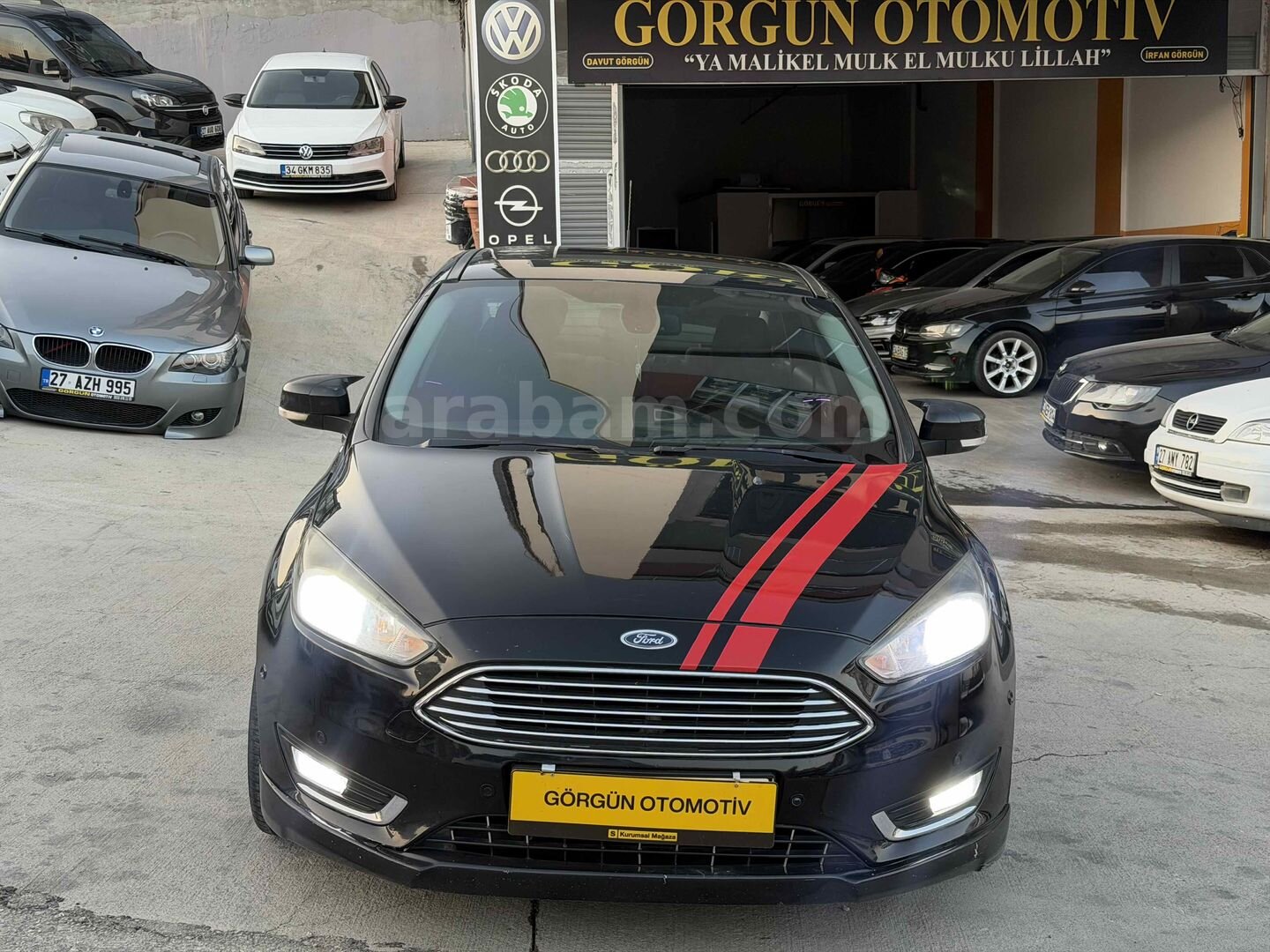 Galeriden Ford Focus 1.6 TDCi Titanium 2016 Model Gaziantep 315.000 km Siyah 3