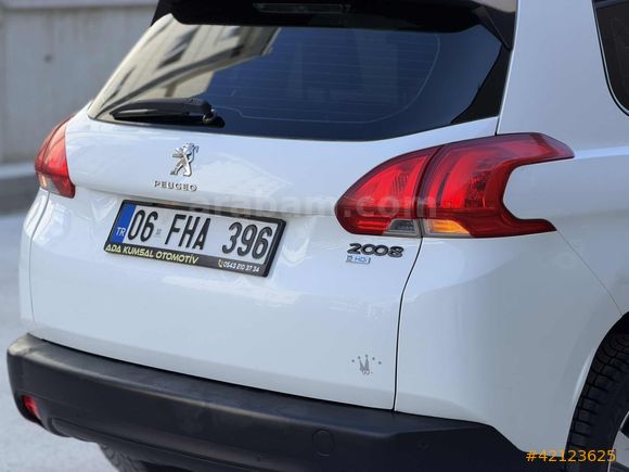 2014 PEUGEOT 2008 1.6 e-HDİ 226 BİNDE OTOMATİK BAKIMLI MASRAFSIZ