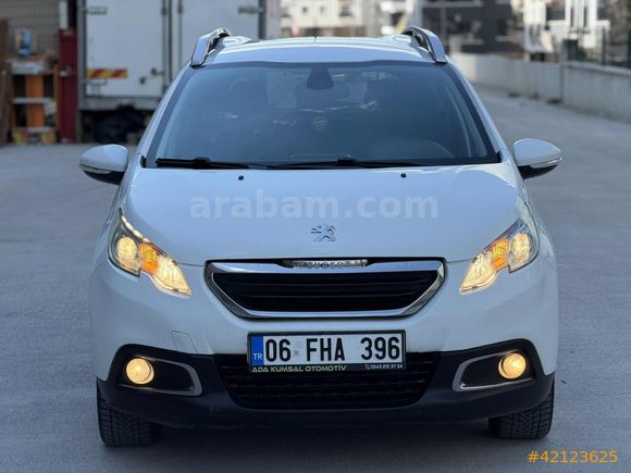 2014 PEUGEOT 2008 1.6 e-HDİ 226 BİNDE OTOMATİK BAKIMLI MASRAFSIZ