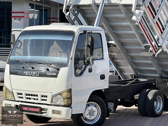 GÜRSOY OTOMOTİV'DEN SIFIR SAÇ DAMPERLİ 2006 MODEL ISUZU NKR LOW