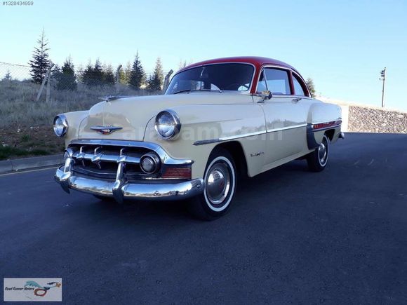 1953 MODEL TEK KAPI CHEVROLET BELAİR KOLEKSİYONDAN