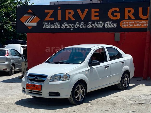 CHAVROLET AVEO 2012 1.2 LS PLUS 204 KMDE 84HP-BANKASIZ KREDİSİZ-