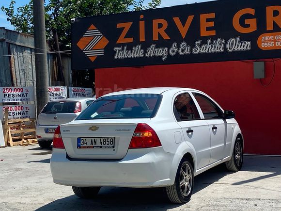 CHAVROLET AVEO 2012 1.2 LS PLUS 204 KMDE 84HP-BANKASIZ KREDİSİZ-