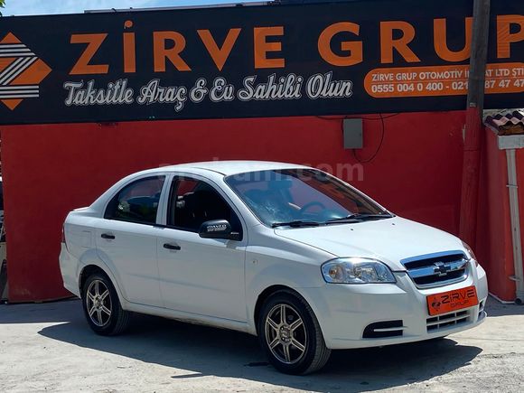 CHAVROLET AVEO 2012 1.2 LS PLUS 204 KMDE 84HP-BANKASIZ KREDİSİZ-