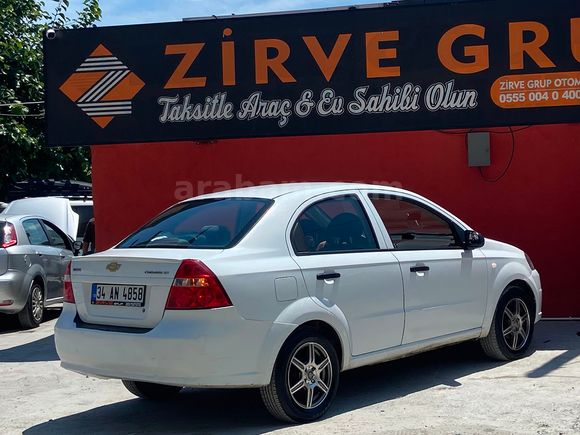 CHAVROLET AVEO 2012 1.2 LS PLUS 204 KMDE 84HP-BANKASIZ KREDİSİZ-