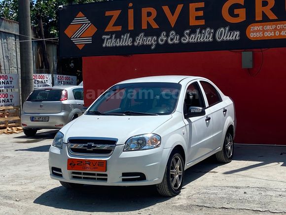 CHAVROLET AVEO 2012 1.2 LS PLUS 204 KMDE 84HP-BANKASIZ KREDİSİZ-