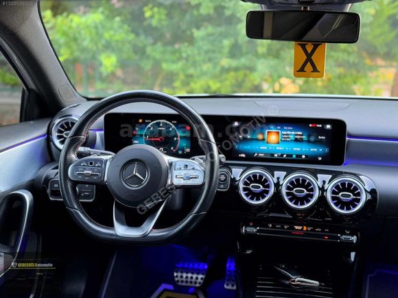 A180d + 7G-TRONİC + AMG + GECE PAKET + COMMAND + CAM TAVAN