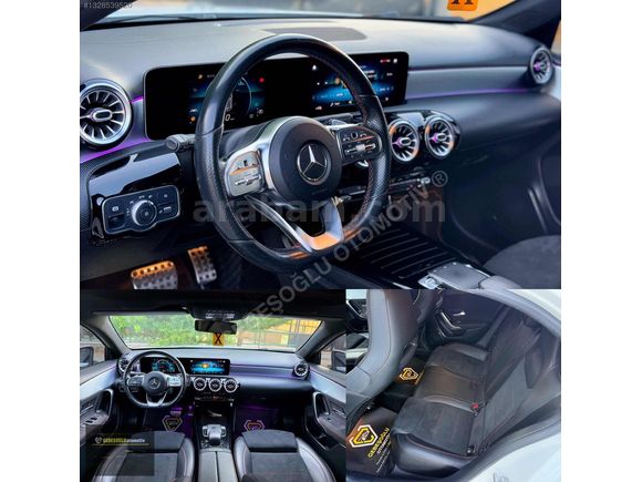 A180d + 7G-TRONİC + AMG + GECE PAKET + COMMAND + CAM TAVAN