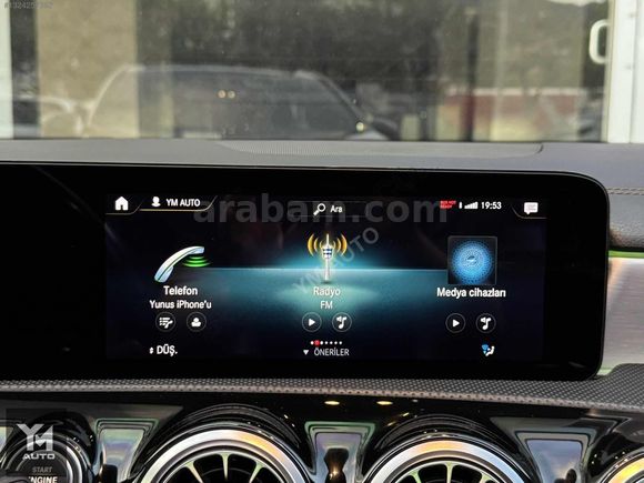 YM AUTO 2018 MERCEDES A180 D AMG COMMAND+CAMTVN+İMZA
