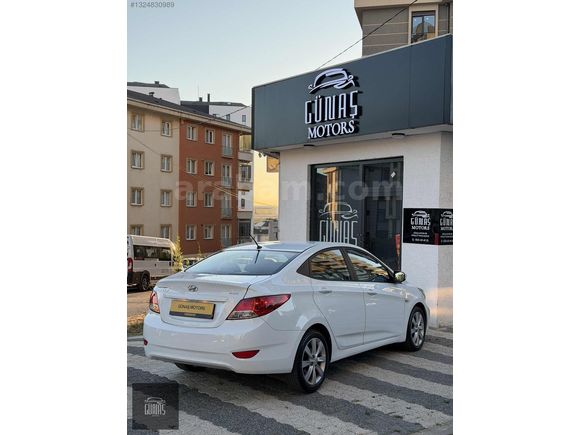 GÜNAŞ MOTORS'DAN 2016 ÇIKIŞLI ACCENT BLUE 1.6 CRDI MODE PLUS