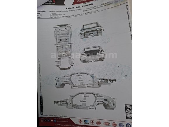 Sahibinden Toyota Corolla 1.4 D-4D Touch 2016 Model