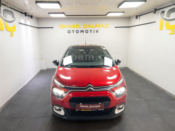 "%0 FAİZ KREDİ"2023 CITROEN C3 1.2 PURETECH SHINE "HATASIZ"