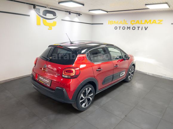 "%0 FAİZ KREDİ"2023 CITROEN C3 1.2 PURETECH SHINE "HATASIZ"
