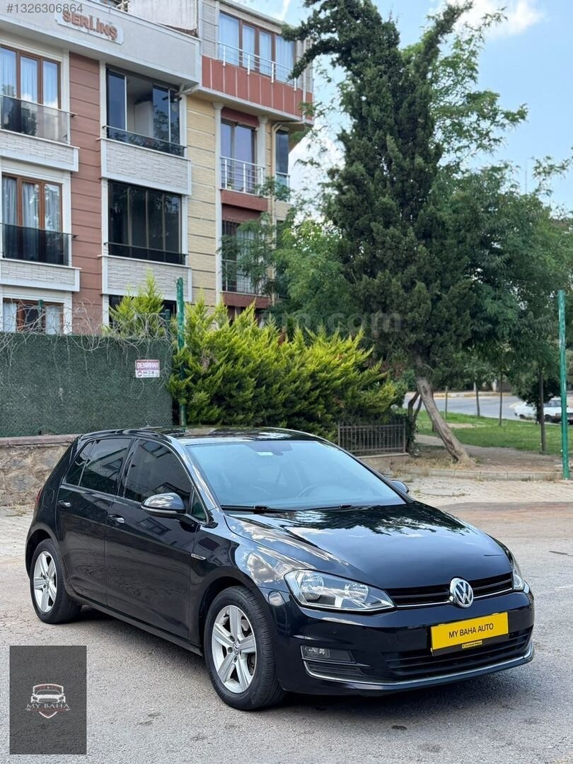 Galeriden Volkswagen Golf 1.6 TDi BlueMotion Comfortline 2016 Model İstanbul 195.124 km Siyah 2