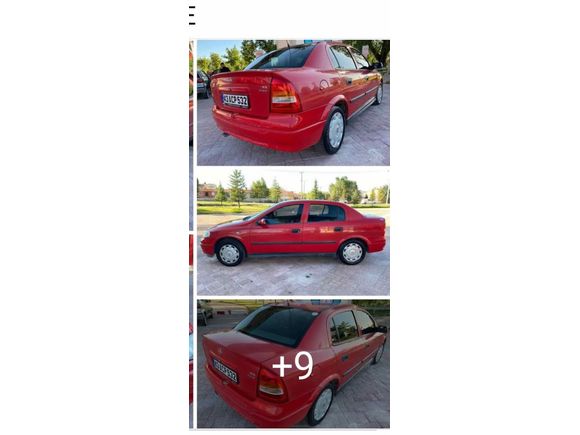 Sahibinden Opel Astra 1.6 Comfort 2000 Model 
