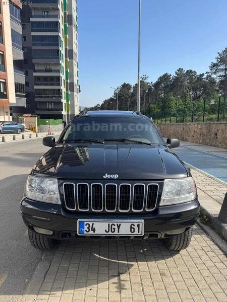 Galeriden Jeep Grand Cherokee 2.7 CRD Limited 2003 Model İstanbul 470.000 km Siyah