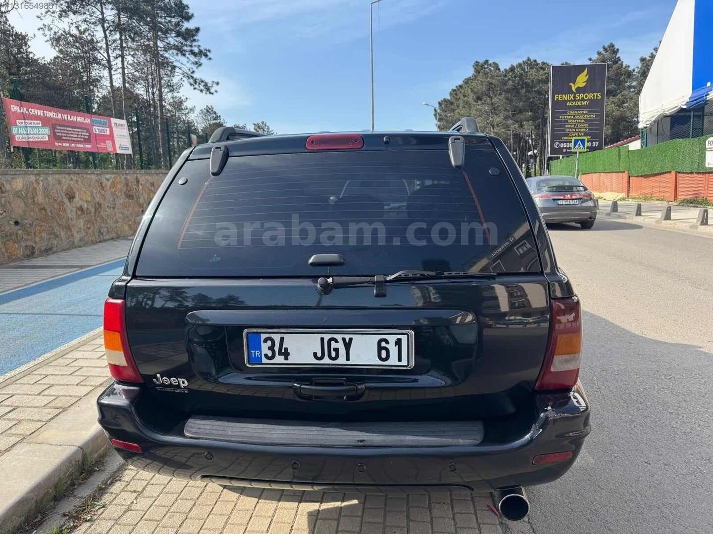 Galeriden Jeep Grand Cherokee 2.7 CRD Limited 2003 Model İstanbul 470.000 km Siyah 7