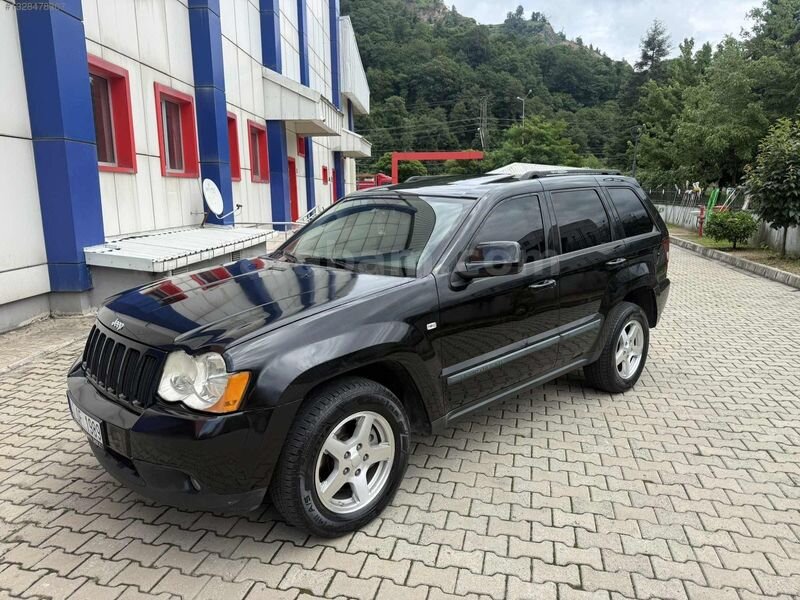 Galeriden Jeep Grand Cherokee 3.0 CRD Limited 2009 Model Trabzon 310.000 km Siyah