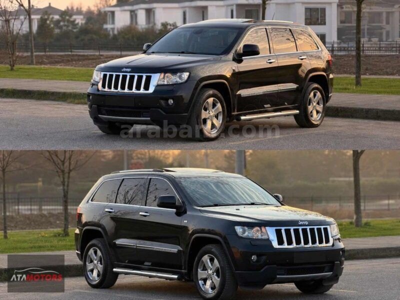 Galeriden Jeep Grand Cherokee 3.0 CRD Overland 2012 Model Düzce 240.000 km Siyah