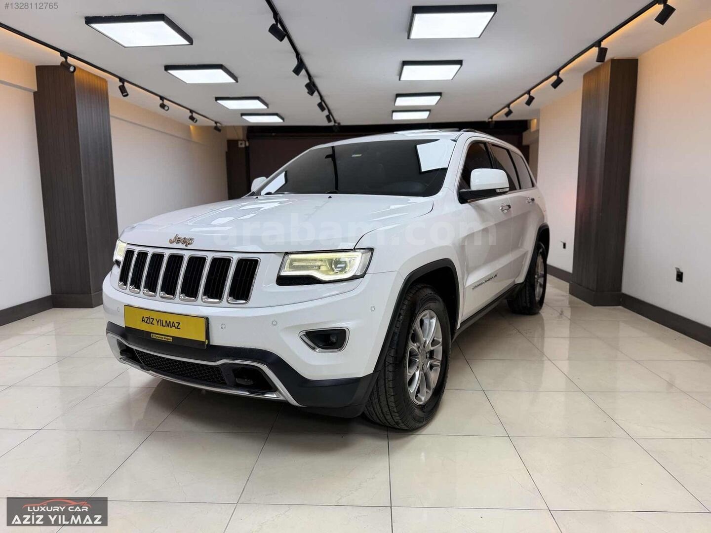 Galeriden Jeep Grand Cherokee 3.0 CRD Limited 2015 Model Burdur 270.000 km Beyaz 5