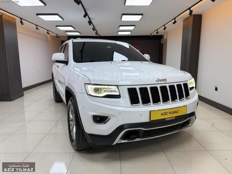 Galeriden Jeep Grand Cherokee 3.0 CRD Limited 2015 Model Burdur 270.000 km Beyaz
