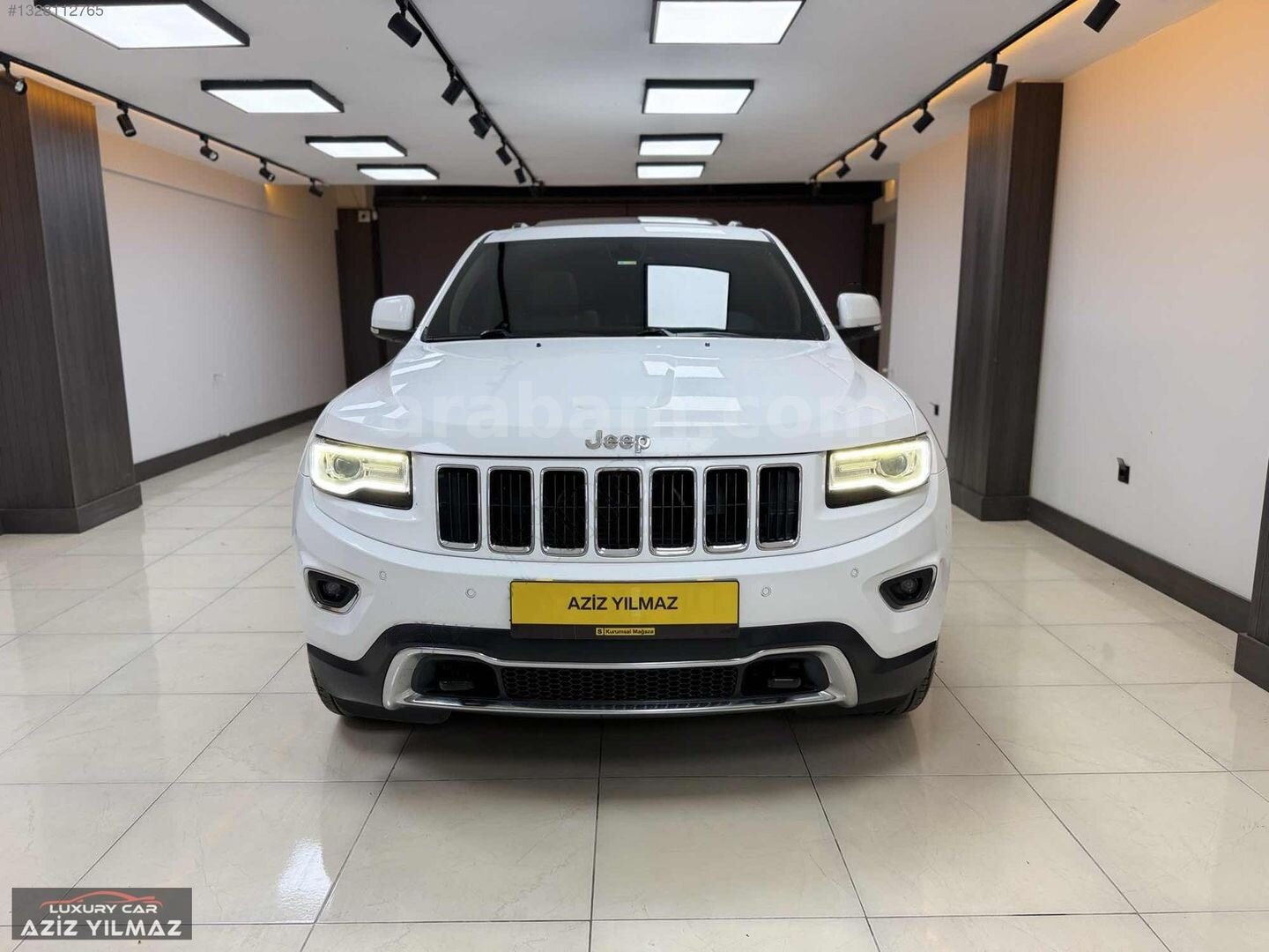 Galeriden Jeep Grand Cherokee 3.0 CRD Limited 2015 Model Burdur 270.000 km Beyaz 4