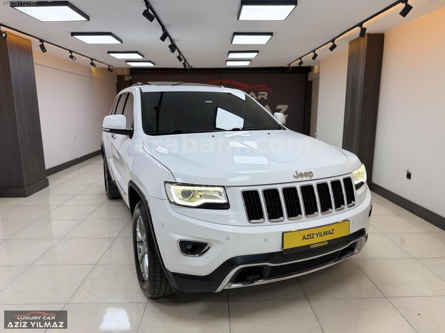Galeriden Jeep Grand Cherokee 3.0 CRD Limited 2015 Model Burdur 270.000 km Beyaz 2
