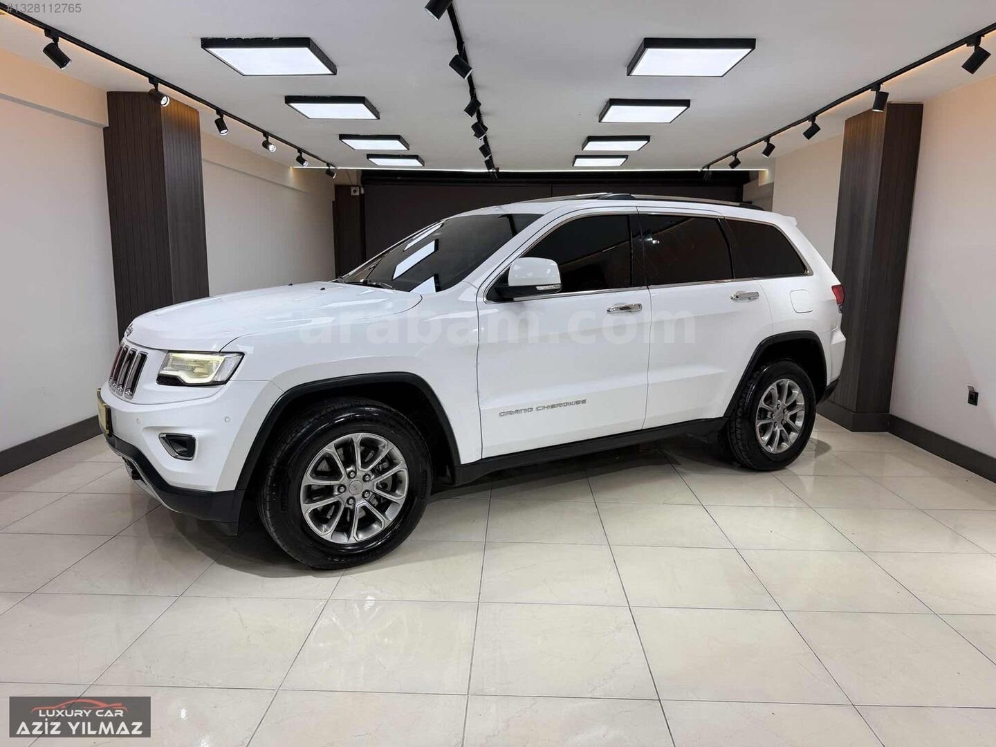 Galeriden Jeep Grand Cherokee 3.0 CRD Limited 2015 Model Burdur 270.000 km Beyaz 7