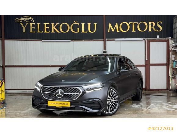 2025 MODEL MERCEDES E180 AMG ARKA AKS-AİR EXTRA OPSİYONLU
