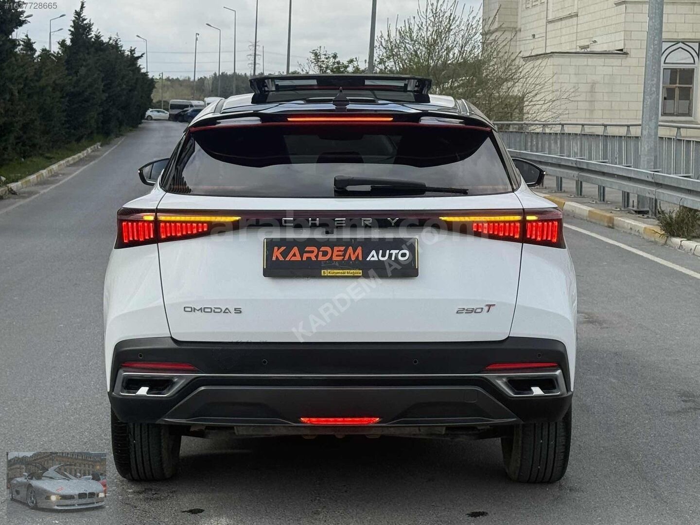 Galeriden Chery Omoda 5 1.6 T-GDI Excellent 2023 Model İstanbul 35.000 km Beyaz 7