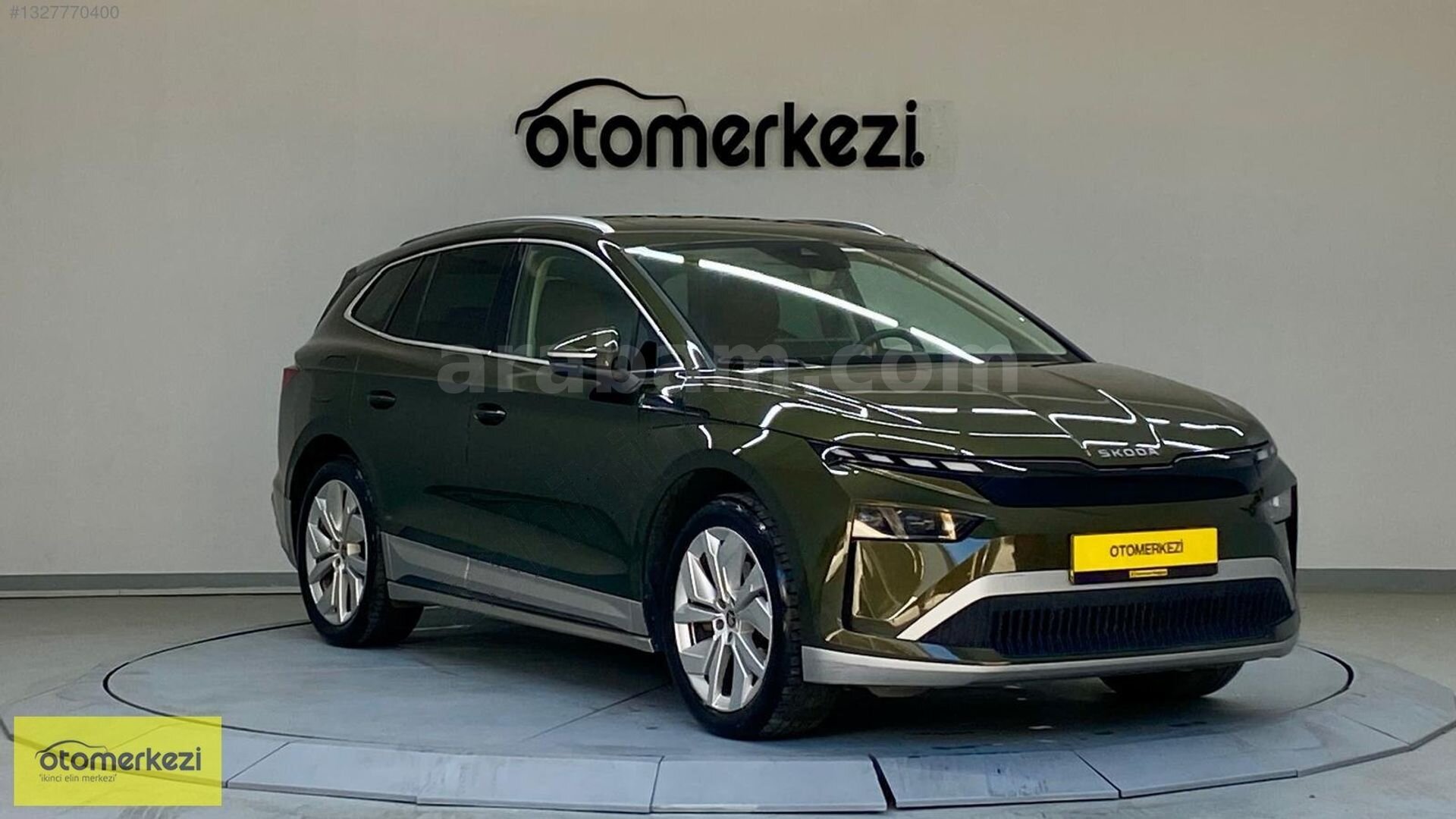 Galeriden Skoda Enyaq E-Prestige 2025 Model İstanbul 43.400 km Yeşil 4