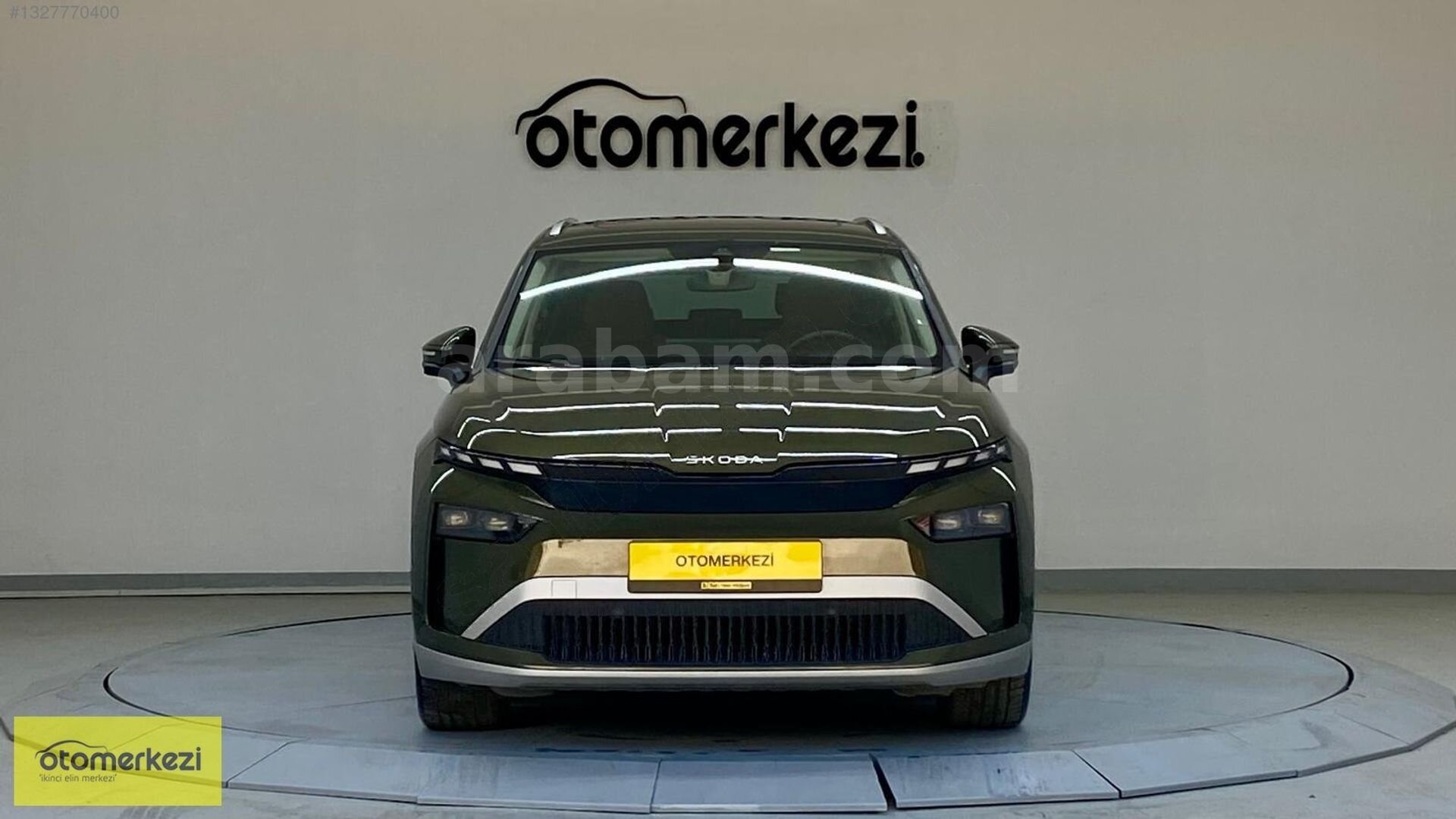 Galeriden Skoda Enyaq E-Prestige 2025 Model İstanbul 43.400 km Yeşil 3