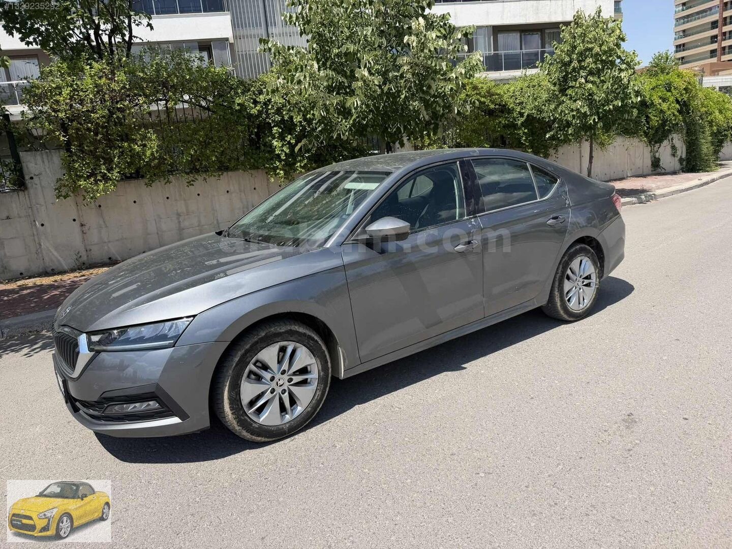 Galeriden Skoda Octavia 1.5 e-Tec Elite 2023 Model Ankara 152.600 km Gri 2