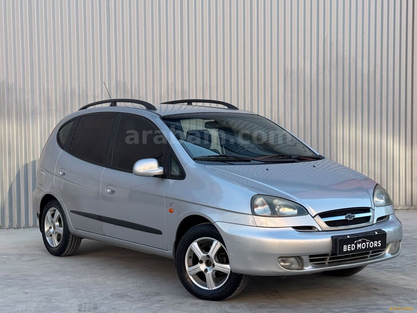 Galeriden Chevrolet Rezzo 1.6 SX Comfort 2005 Model Denizli 120.000 km Gri 6