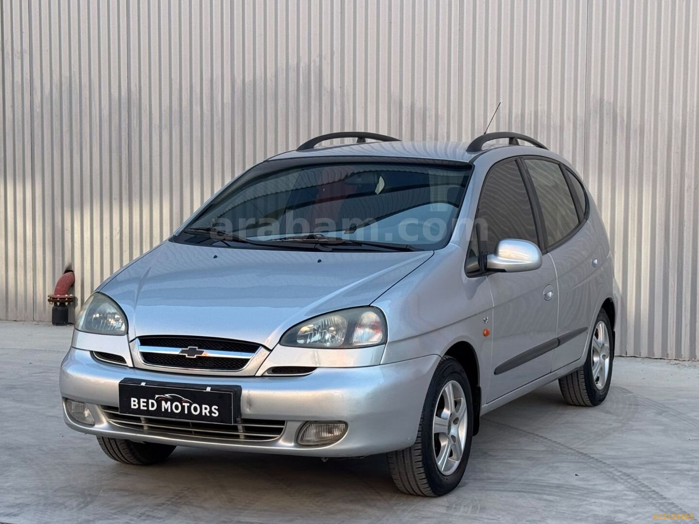 Galeriden Chevrolet Rezzo 1.6 SX Comfort 2005 Model Denizli 120.000 km Gri 3
