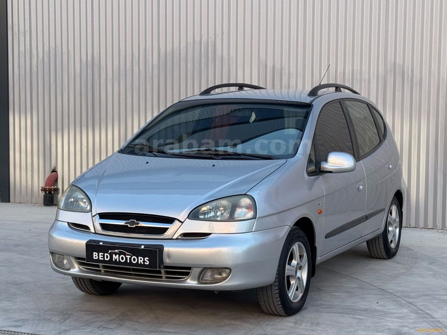 Galeriden Chevrolet Rezzo 1.6 SX Comfort 2005 Model Denizli 120.000 km Gri 4
