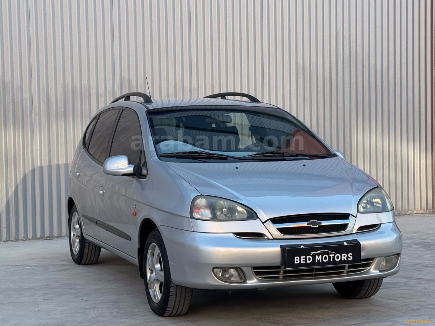 Galeriden Chevrolet Rezzo 1.6 SX Comfort 2005 Model Denizli 120.000 km Gri 1