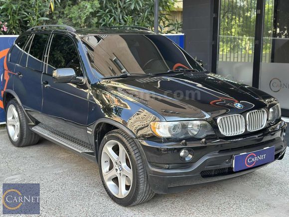 CARNET 2003 X5 4.6İS V8 G.GÖRŞ K.ISITMA SUNROOF E.KLTUK