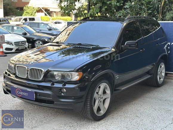 CARNET 2003 X5 4.6İS V8 G.GÖRŞ K.ISITMA SUNROOF E.KLTUK