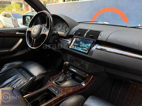 CARNET 2003 X5 4.6İS V8 G.GÖRŞ K.ISITMA SUNROOF E.KLTUK