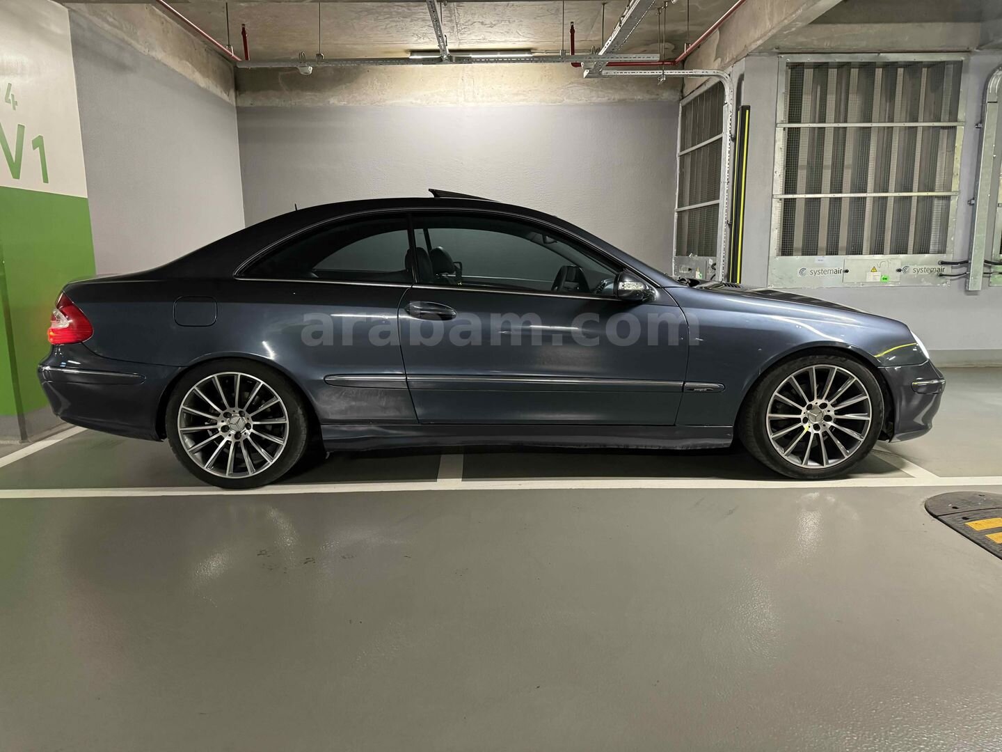 Sahibinden Mercedes - Benz CLK 200 Kompressor Avantgarde 2004 Model Antalya 270.000 km Mavi (metalik) 7