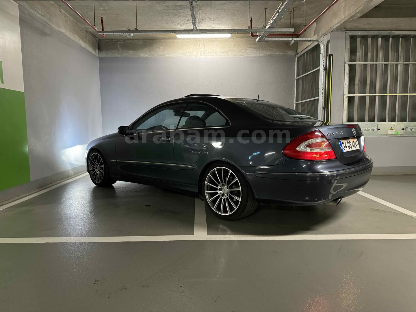 Sahibinden Mercedes - Benz CLK 200 Kompressor Avantgarde 2004 Model Antalya 270.000 km Mavi (metalik) 3