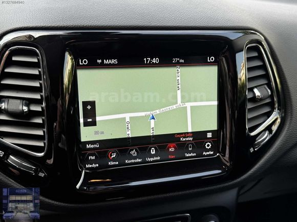 JEEP COMPASS 92 BİN KMDE OTOMATİK PRİNS LPGLİ KÖR NOKTA ŞERT TKP